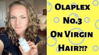 Will Olaplex No 3 help Virgin CurlyWavy Hair 2A 2B 2C hair [upl. by Nossyla]