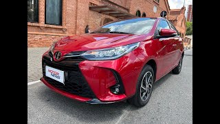 Prestes a sair de linha o Toyota Yaris Hatch ainda é uma boa opção pelo conjunto muito equilibrado [upl. by Petigny713]