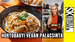 HORTOBÁGYI😋 vegán💚 PALACSINTA🍽️ Jerkovics Bogitól [upl. by Tnairb]