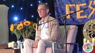 Rupert Spira at the 2023 World Yoga festival [upl. by Ellessig]