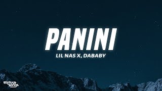 Lil Nas X  Panini Lyrics ft Dababy [upl. by Jacy]