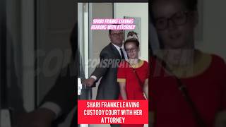 Shari Franke leaving custody hearing with attorney rubyfranke 8passengers utah [upl. by Willey]