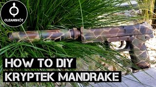 DIY Kryptek Mandrake Camouflage  Tutorial [upl. by Andonis]