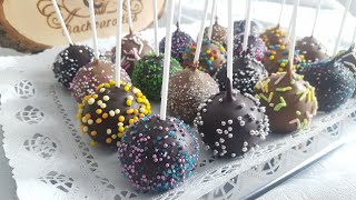 CAKEPOPS ganz einfach selber machen 🍭♥ PampS Backparadies [upl. by Benildis]