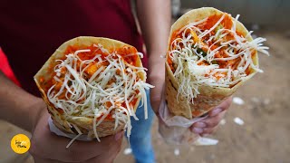 Ahmedabad Famous Paneer Cheese Frankie Rs 110 Only l Ahmedabad Street Food [upl. by Alake]