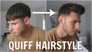 HOW I STYLE MY HAIR  Mens Easy Quiff Hairstyle For Summer 2020 [upl. by Anitnegra380]