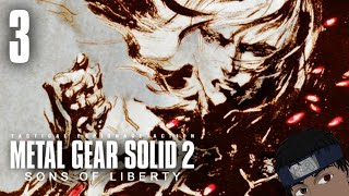 🔴 A TRASHman Tries To Save The President  Metal Gear Solid 2 Sons of Liberty  Part 3 [upl. by Agnizn]