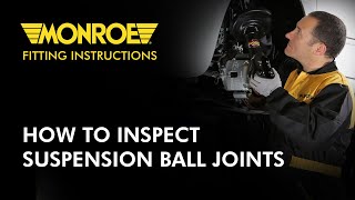 How to inspect Suspension Ball Joints [upl. by Sivra]