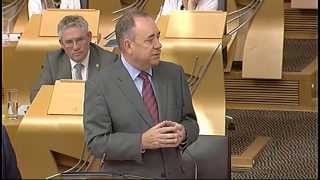 First Ministers Questions  Scottish Parliament 7th August 2014 [upl. by Hcaz]