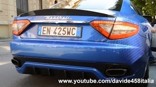 Maserati GranTurismo Sport SOUND  on board [upl. by Shirlee869]