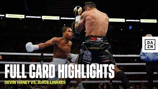 FULL CARD HIGHLIGHTS  Devin Haney vs Jorge Linares [upl. by Eseerehs685]