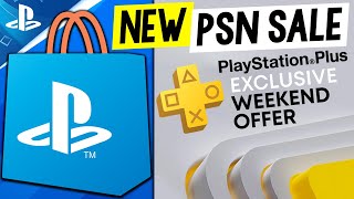 NEW PSN SALE LIVE NOW PS Plus Weekend Offer Sale New Deal of the Week NEW PlayStation Deals 2024 [upl. by Stefanac556]