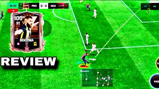 Benzema review in fc mobile 📲 [upl. by Ahsitneuq908]