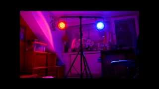 American DJ Plus RGB LED par 64 in sound mode  Pitbull  Feel This Moment ft Christina Aguilera [upl. by O'Toole]