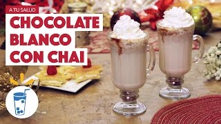 ¿Cómo preparar Chocolate Blanco con Chai  Cocina Fresca [upl. by Paver]