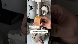 High Speed 1325ATC Stone Engraving Machine for Stone Seal Carving [upl. by Arlinda]