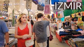 Explore İzmirs Famous Bostanlı Market and Streets A Walk to the Ferry Terminal 🇹🇷 [upl. by Sterne]