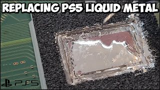 Refreshing liquid metal when getting dry spots  PS5 [upl. by Zizaludba]