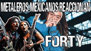 Metaleros Mexicanos Reaccionan  Nicki Nicole  FORTY Official Video [upl. by Eikcuhc934]