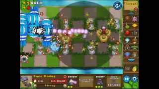 BTD5 Mobile  Playing Checkers on Impoppable [upl. by Anoved]