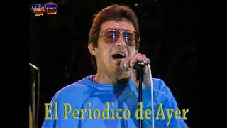 HECTOR LAVOE  EL PERIODICO DE AYER  EN LA FERIA DEL HOGAR 1986 [upl. by Nahgiem]