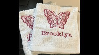 Embroidery Machine  Easy Hack for Floating Without Pins [upl. by Lau]