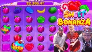 MY RECORD WIN ON A SWEET BONANZA SLOT BONUS [upl. by Narual]