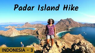 Padar Island Hike Komodo National Park  Indonesia  Malayalam travel vlog with English subtitles [upl. by Rases]