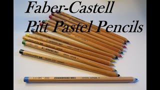 Faber Castell Pitt Pastel Pencils Review [upl. by Sterner]