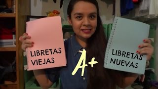 DIY  COMO RECICLAR MIS CUADERNOS VIEJOS A CUADERNOS NUEVOS  REGRESO A CLASES [upl. by Ireland693]