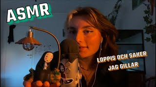 ASMR på svenska nya loppisgrejer och andra saker jag gillar [upl. by Idnem308]