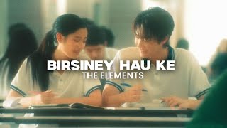 Birsiney Hau Ki  The Elements  Muskaan Timro Muskaan  Lyrics Video  Austic [upl. by Ul]