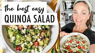 Easy Quinoa Salad [upl. by Grous]