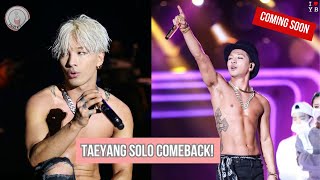 Taeyangs BIGBANG Epic Solo Comeback Everything You Need to Know [upl. by Corley307]