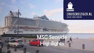 MSC Seaside Highlights Launch [upl. by Sedlik]