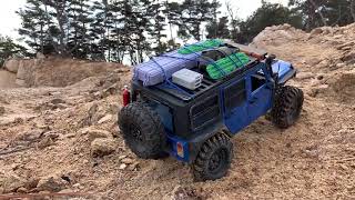 RC  New Chassis testFree MEN  SCX10 ii cloneJeep wranger rubicon jk [upl. by Eliot770]