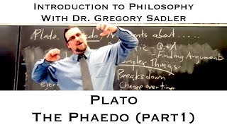 Platos dialogue the Phaedo part 1  Introduction to Philosophy [upl. by Htabazile]