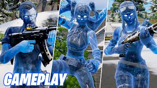 NEW BLACK ICE LEGENDS PACK GAMEPLAY  New 2021 Frozen Pack  Fortnite [upl. by Aranaj893]