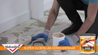 How to  Super VloerlijmVerwijderaar  Alabastine [upl. by Darrow498]