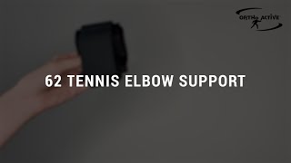 Ortho Active  62 Tennis Elbow Support  Fitting Instructions [upl. by Orofselet927]