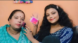 ASMR Doing My Mom Birthday Makeup 🎂💄 [upl. by Pegma65]