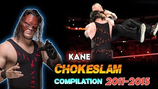 WWE Kane Chokeslam Compilation 20112015 [upl. by Yreved]