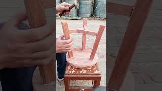 Three legged stool assembly process [upl. by Kcirderf]