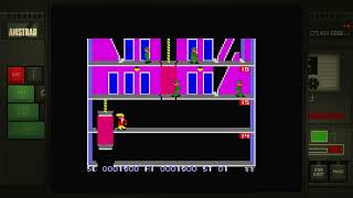 Elevator Action Amstrad CPC Emulated [upl. by Ame]