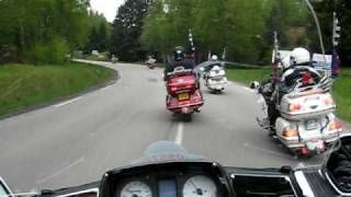 Convoi Goldwing club de France Epinal 2010 part 4 [upl. by Celtic]