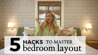 TOP HACKS to Master Your Bedroom Layout FALL 2023  Interior Design [upl. by Tenney]