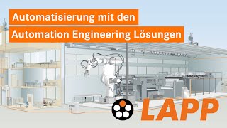 Automatisierung mit den Automation Engineering Lösungen der Lapp Gruppe  Produktanimation [upl. by Keyte472]