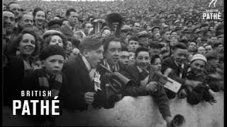 Burnley V Manchester United FA Cup Third Round 1954 [upl. by Tanitansy]