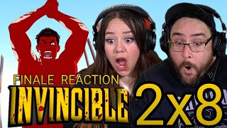 Invincible 2x8 REACTION  quotThought You Were Strongerquot  Episode 8 Season Finale [upl. by Grubman]