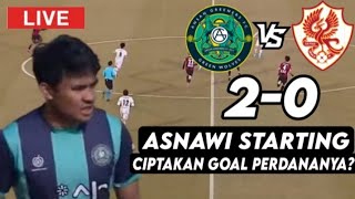 ASNAWI GOAL🔴LIVE  ANSAN GREENERS VS GWANGJU FC  PANGGUNG ASNAWI MANGKUALAM BAHAR [upl. by Giavani]